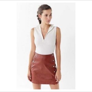 Urban Outfitters Faux Leather Skirt
